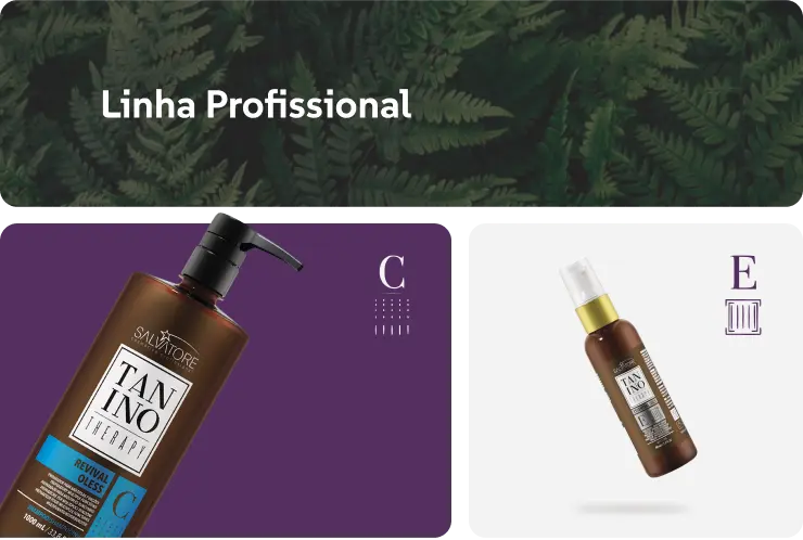 Linha de produtos